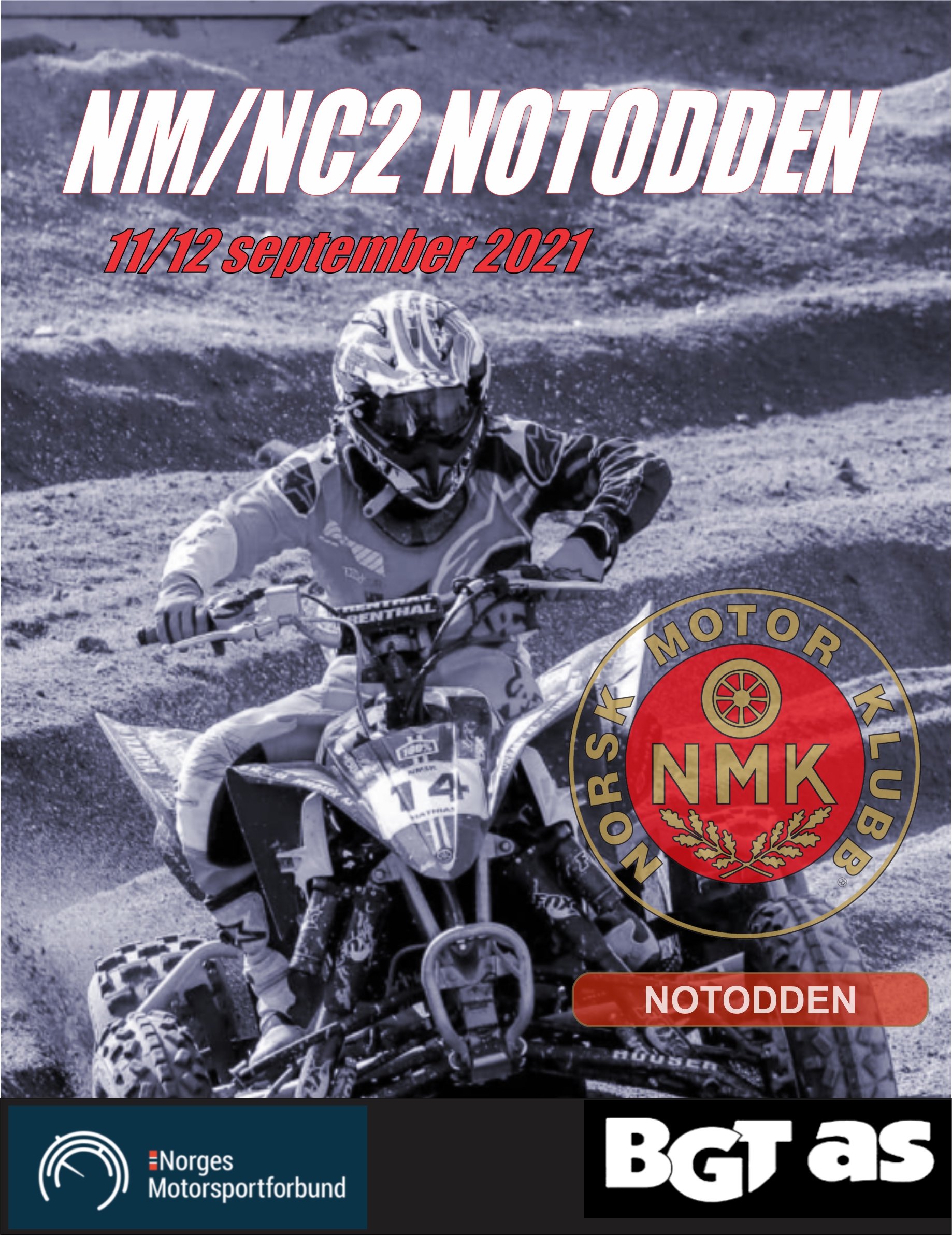 Velkommen til NM og NC2 2021 hos NMK Notodden.