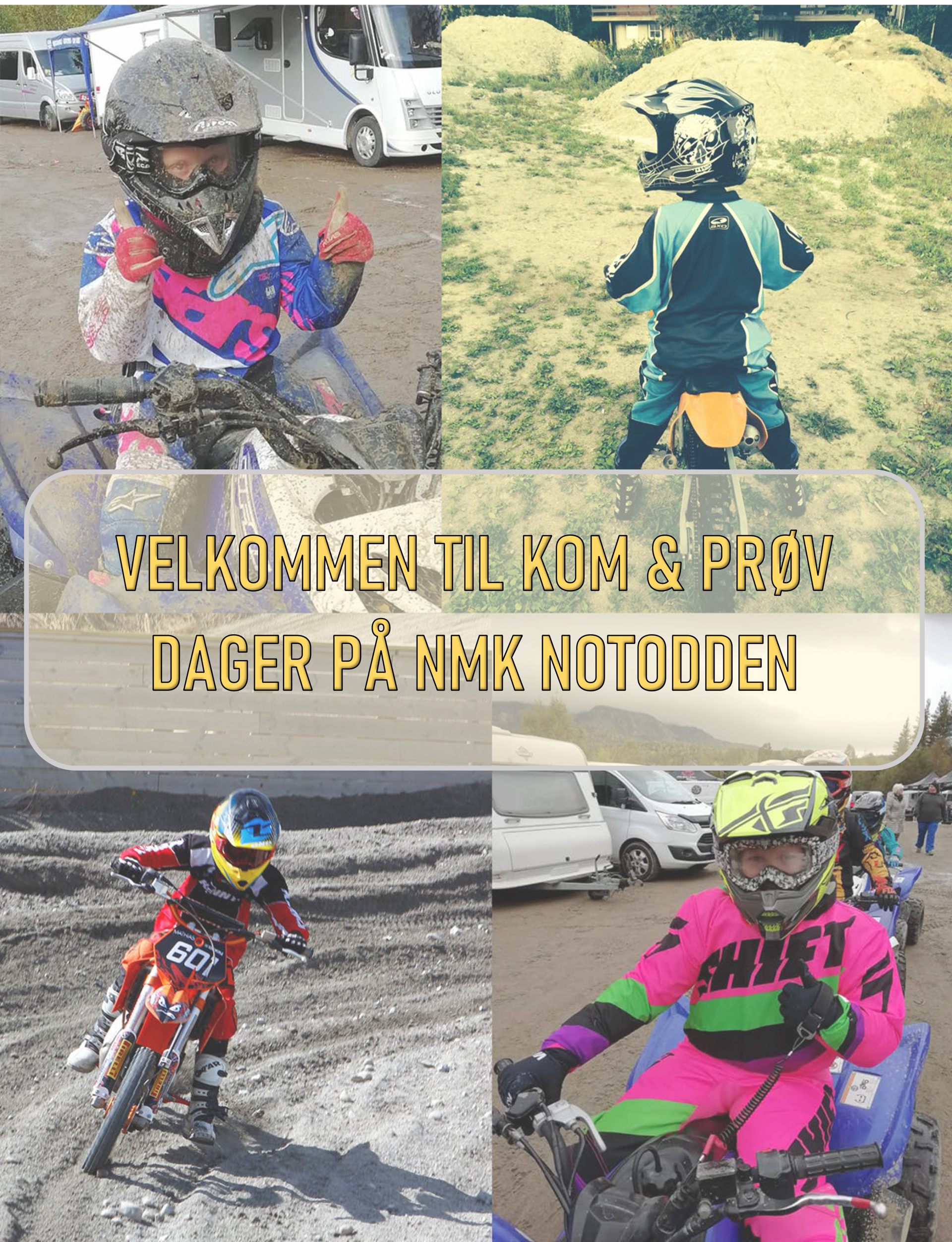 Velkommen til kom og prøv dager!